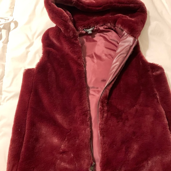 Vera Wang fuzzy hoodie - Picture 1 of 6